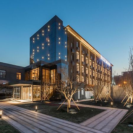 Jingli Hotel Beijing Heshenghui Dajiaoting Subway Station Branch Bagian luar foto